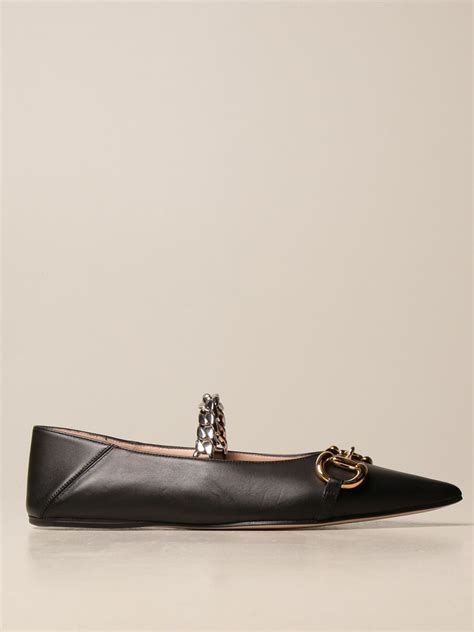 gucci ballerina scarpe nera|Gucci Ballerina Flats .